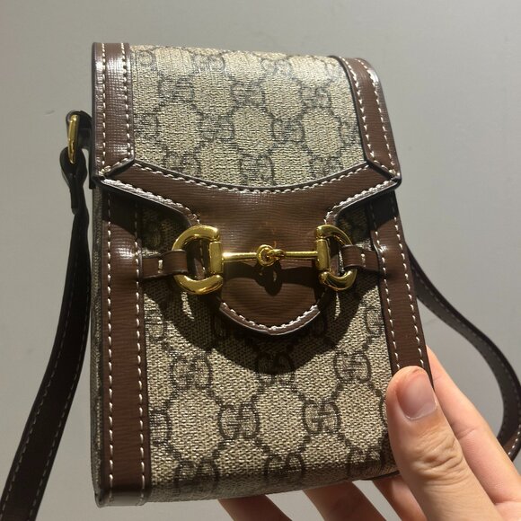 GUCCI Crossbody Shoulder Bag Unisex - Picture 1 of 6